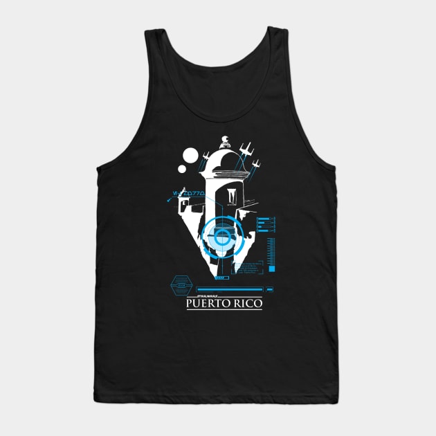 SW Target Destination Puerto Rico Tank Top by Star Wars Puerto Rico